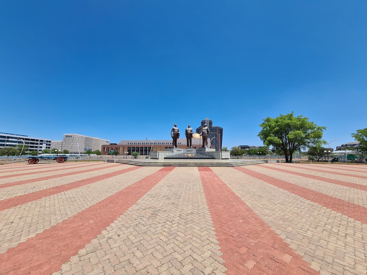 The Three Dikgosi Monument