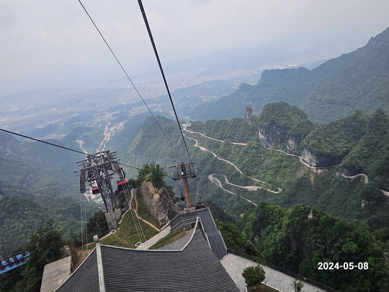 Tianmenshan Cableway, Чжанцзяцзе