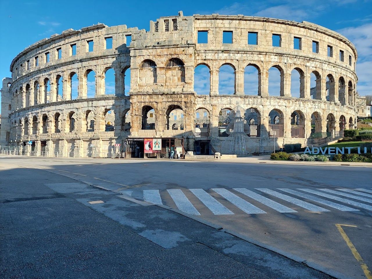 Малый римский театр, Хорватия