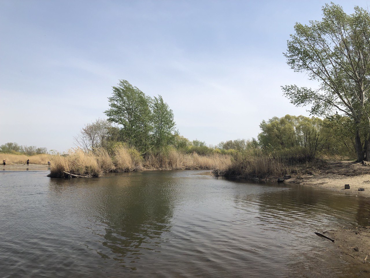 Водопад на плотинке, Костанай