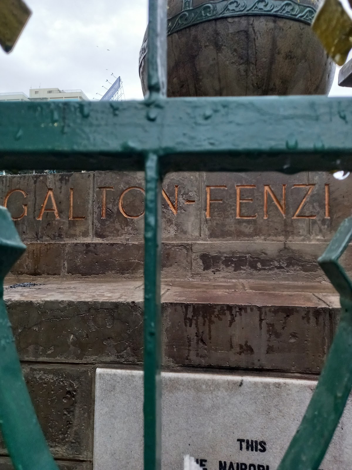The Galton — Fenzi Memorial