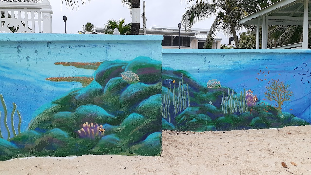 Majuro See-wall Seawall Mural, Маджуро