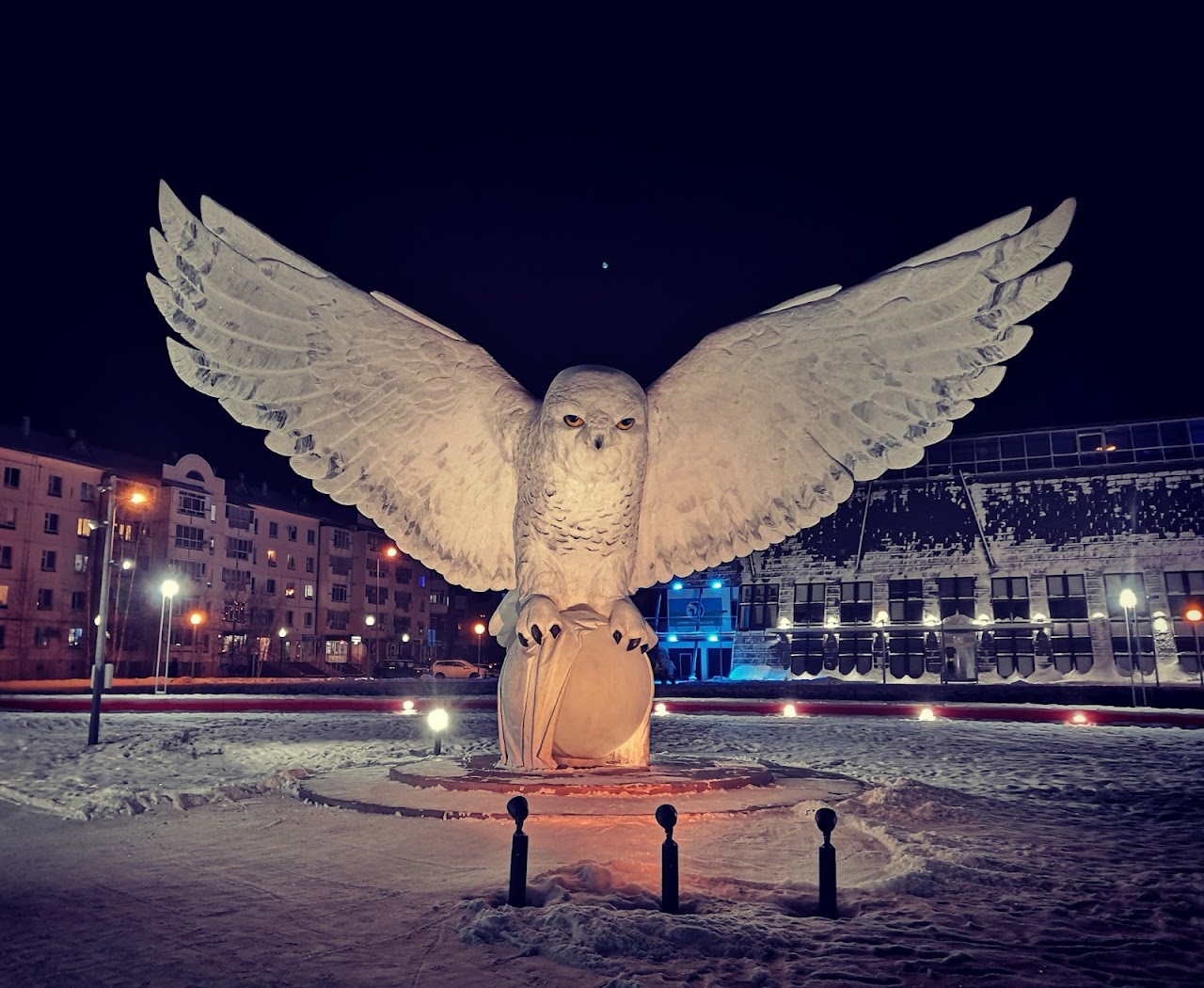 Скульптура «Полярная ночь»