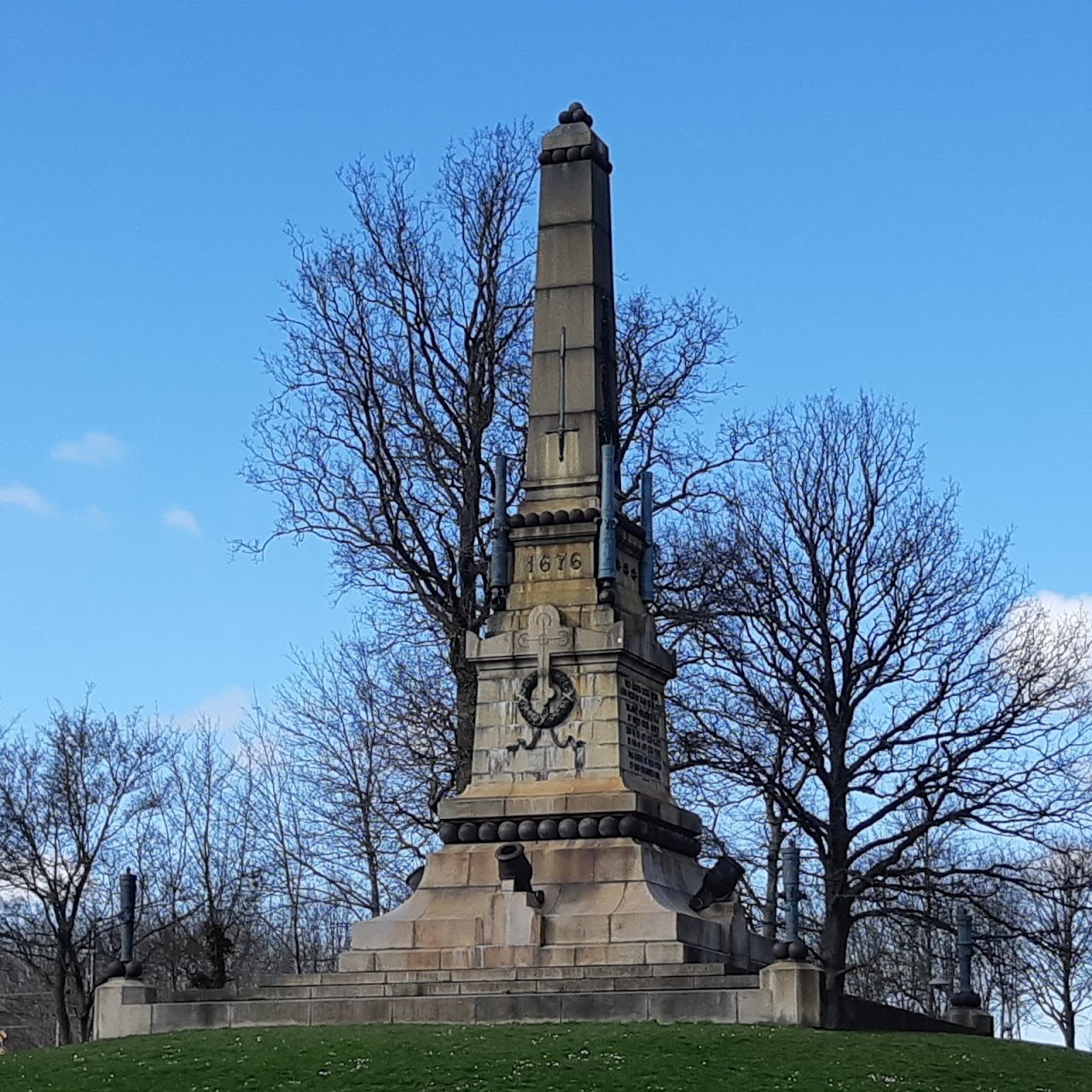 Monument Slaget vid Lund, Лунд