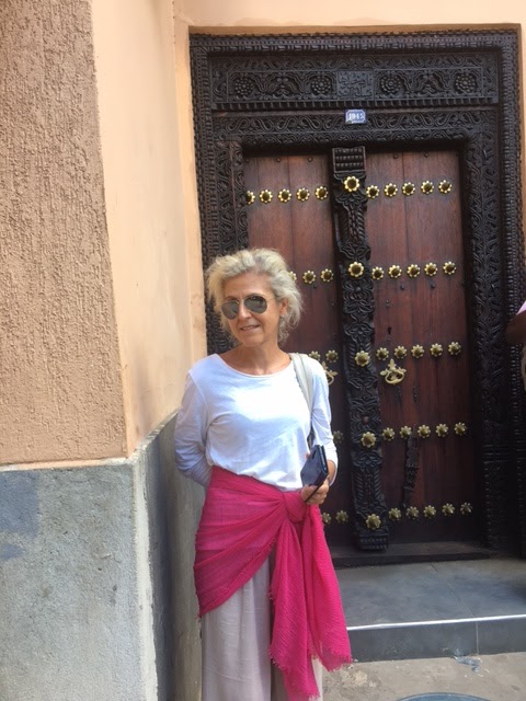 The ancient door of Stone Town