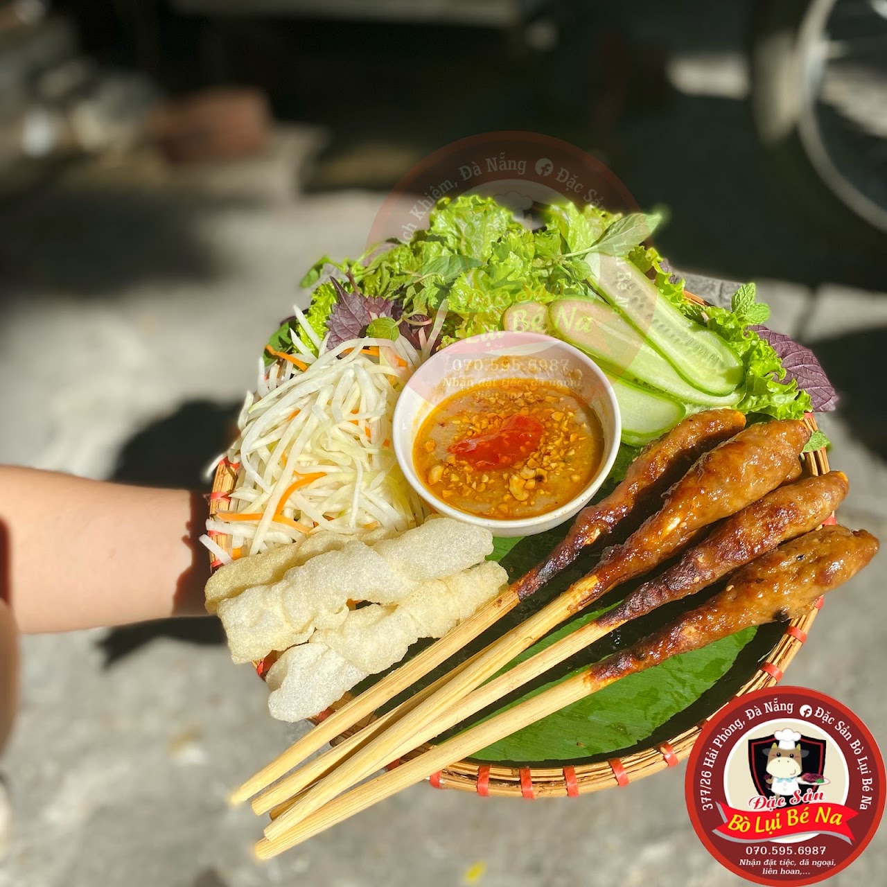 Đặc Sản Bò Lụi Bé Na — Nem Lụi Bé Na