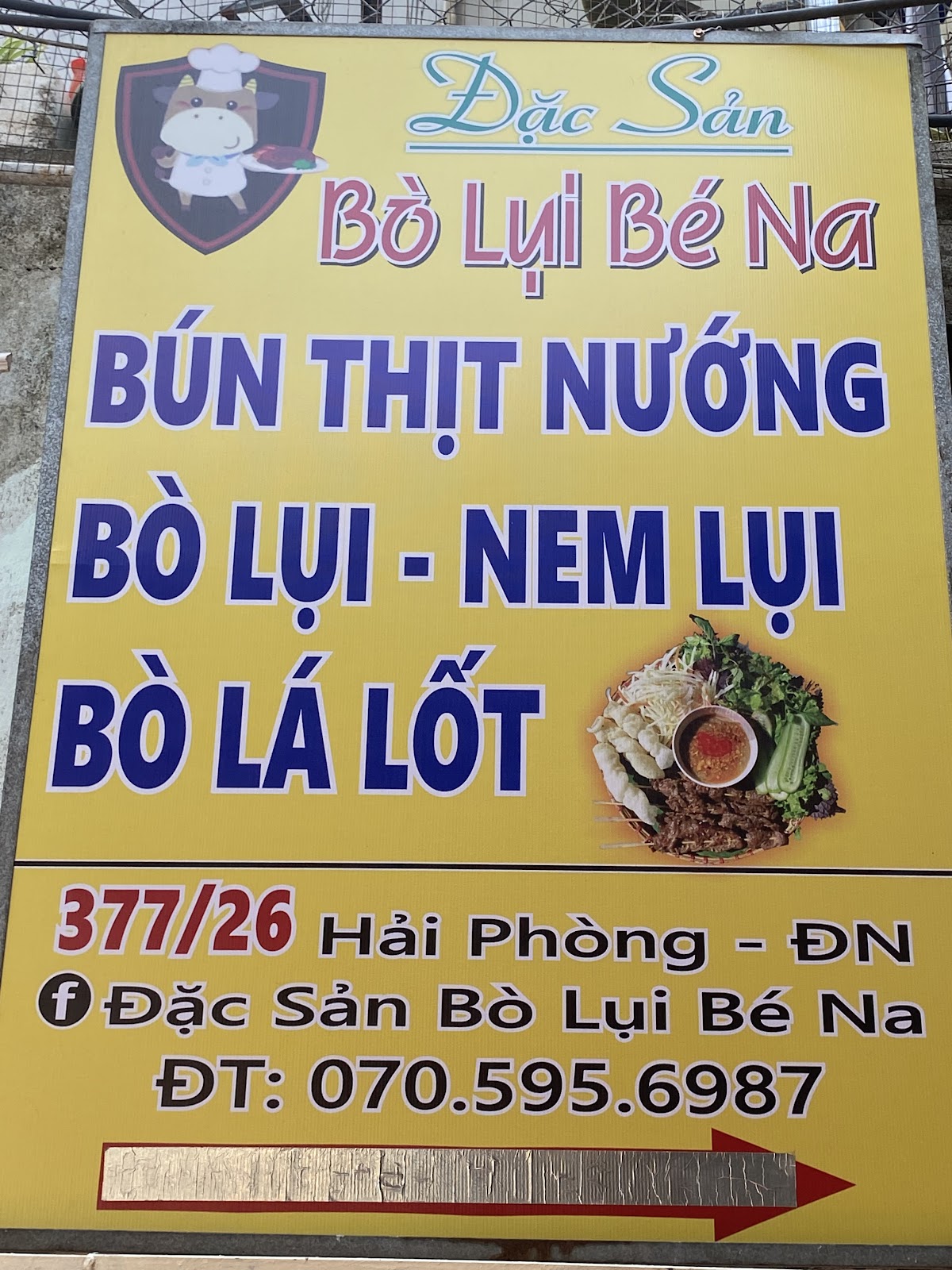 Đặc Sản Bò Lụi Bé Na — Nem Lụi Bé Na