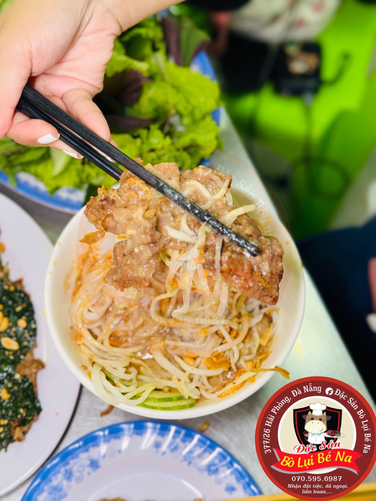 Đặc Sản Bò Lụi Bé Na — Nem Lụi Bé Na