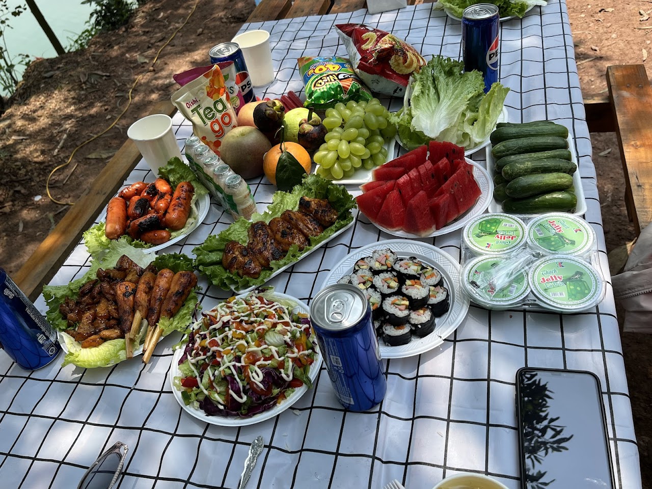 HT-Camping. Hồ hàm lợn.